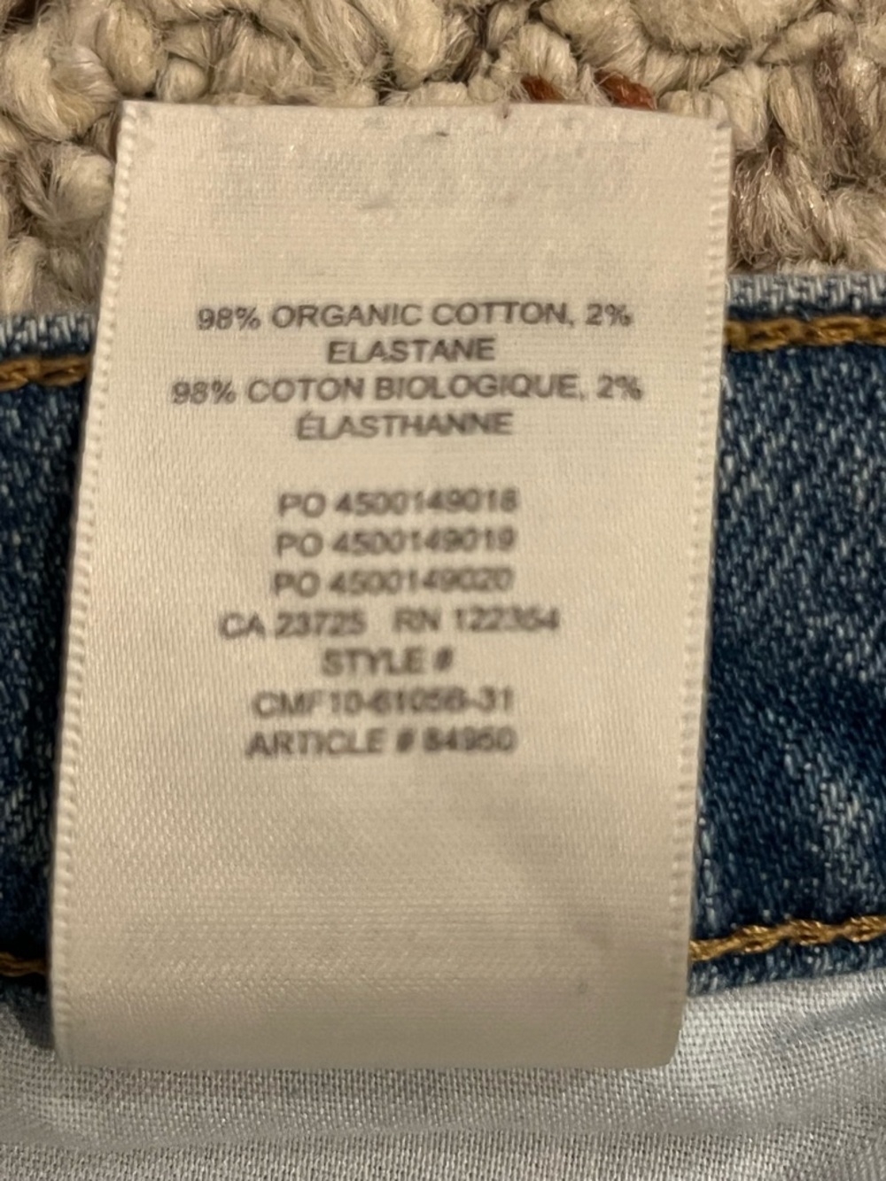 Denim Forum Arlo High Rise Straight - Picture 8 of 11